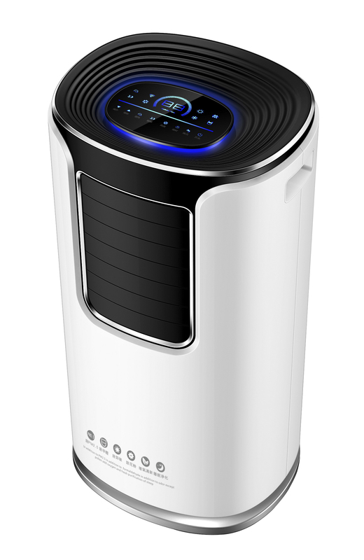 9000BTU condizionatore d'aria evaporativo portatile 4 modalità di funzionamento 2 velocità del ventilatore