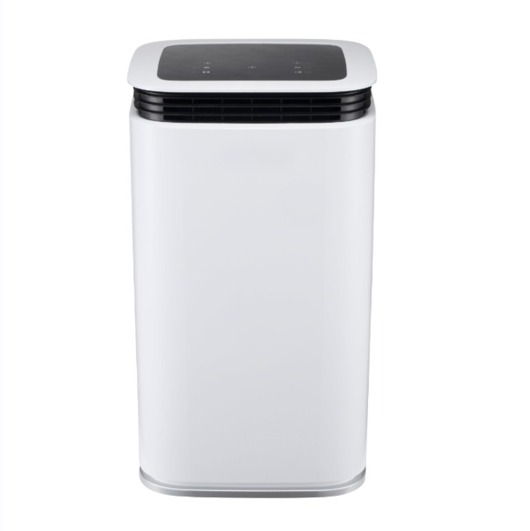 16L Whisper LED Home Dehumidifier 2.2L Tank Tower 360° Sfoglie Full Touch Display nascosto
